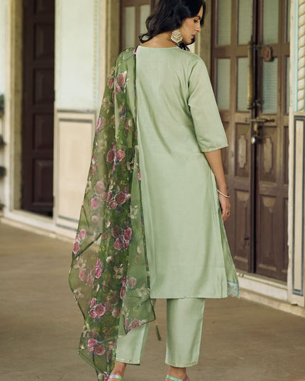 Fashion Dream WOMEN PISTA Viscose Rayon Designer Readymade Suit