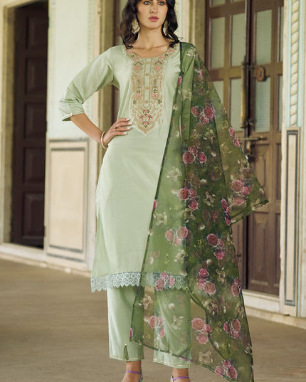Fashion Dream WOMEN PISTA Viscose Rayon Designer Readymade Suit