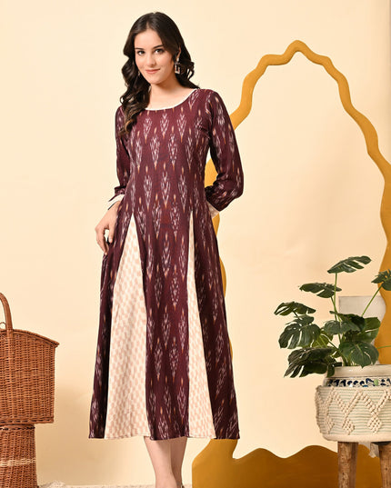 Blush Kali Handloom Dress for Women
