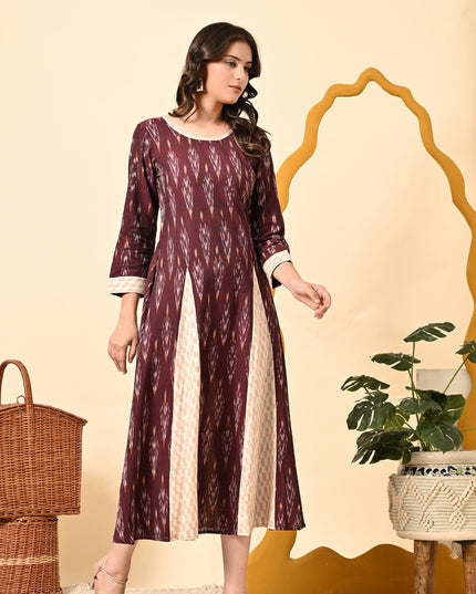Blush Kali Handloom Dress for Women