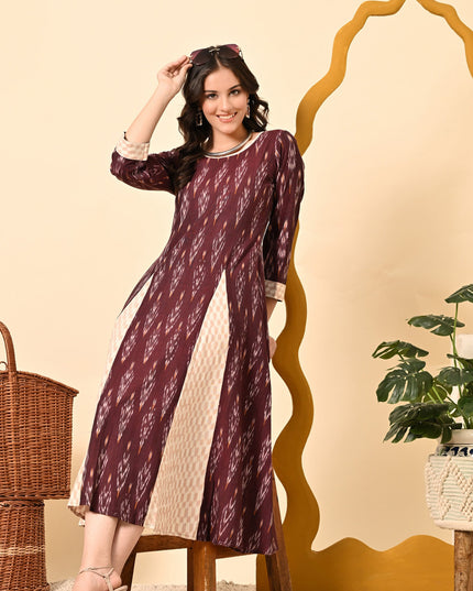 Blush Kali Handloom Dress for Women