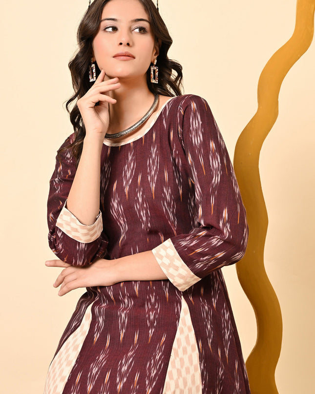 Blush Kali Handloom Dress for Women