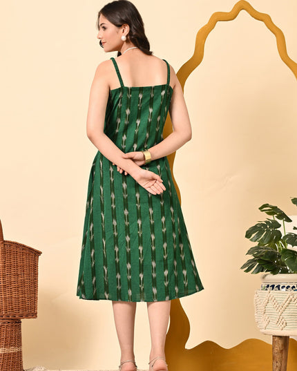 Handloom Ikat Jacket Dress Online Canada