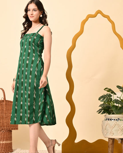Handloom Ikat Jacket Dress Online Canada