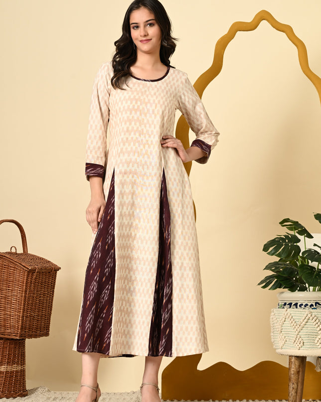 Handloom Fit & Flare Kali Dress Canada