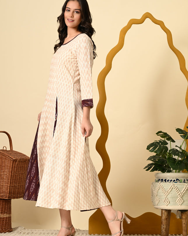 Handloom Fit & Flare Kali Dress Canada