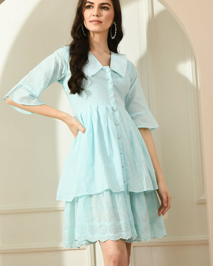 Stylish Hakoba Embroidered Dress Online