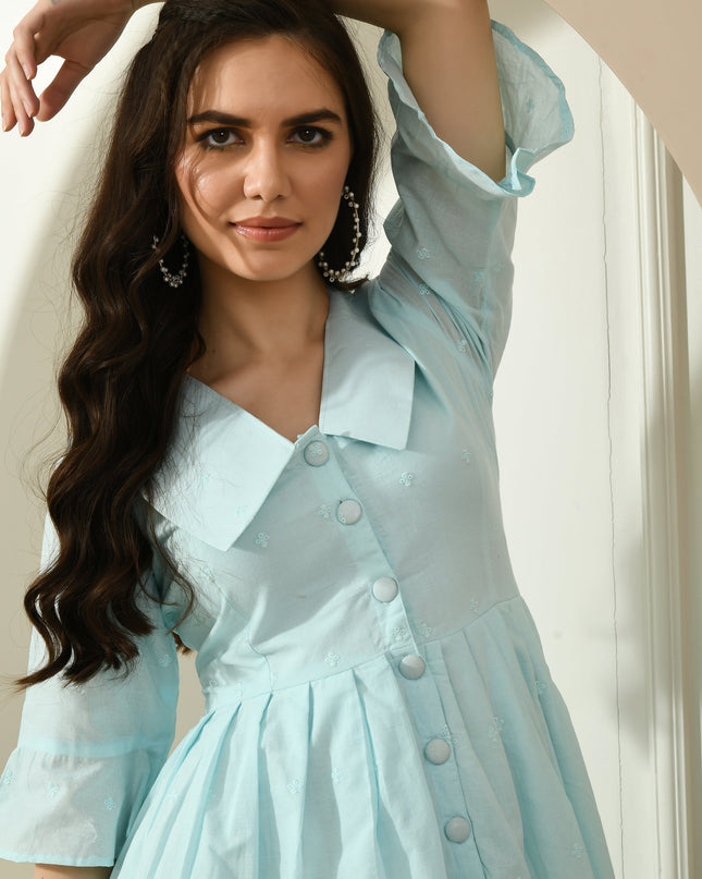 Stylish Hakoba Embroidered Dress Online