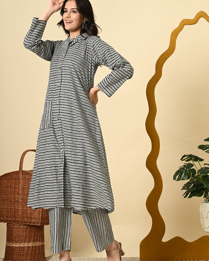 STRIPED CO-ORD SET