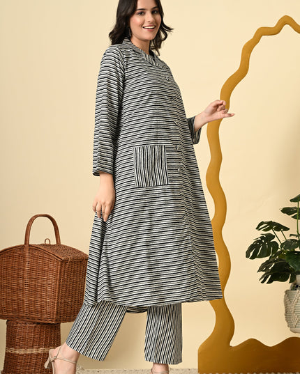 STRIPED CO-ORD SET