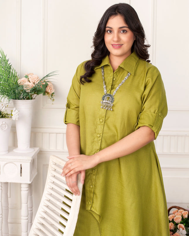 Cotton Slub Coord Set for Women Online
