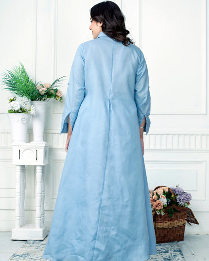 Sky Blue Zig Zag Coord Set Canada