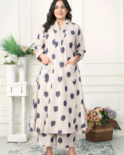 Elegant Ikat Cotton Coord Set in Canada