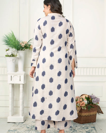 Elegant Ikat Cotton Coord Set in Canada