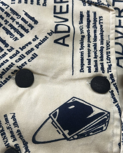 NEWSPAPER PRINT COORD SET